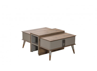 Moderne bruine salontafel Koffietafel Designer bijzettafel