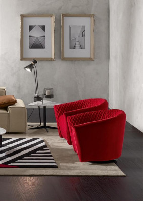 Fauteuil Zitplaats Zitter Ontwerp Woonkamer Bekleding Hout Bekleding Modern Luxe Grijs Nieuw