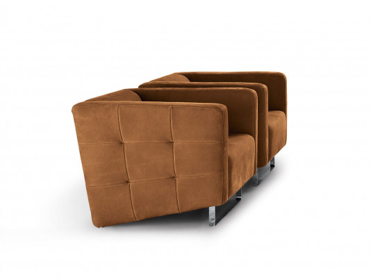 Luxe Fauteuil Bekleding Bruin Italiaanse Stijl Design Moderne Meubels Woonkamer Nieuw