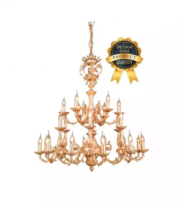 Kroonluchter woonkamer hanglamp plafondlamp klassieke lamp