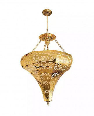 Plafondlamp Een gouden hanglamp Woonkamer Luxe Lamp Verlichting