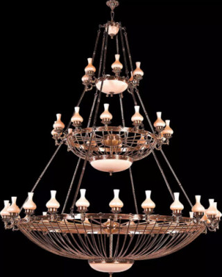 Grote lamp kroonluchter luxe lampen xxl plafondlamp 250x300