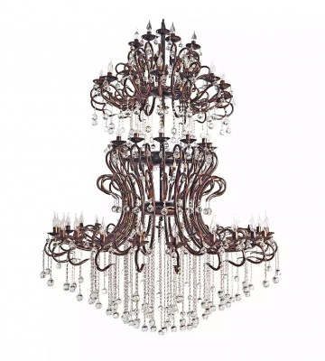 Kroonluchterlamp xxl hanglamp hanglamp armatuur 155x250