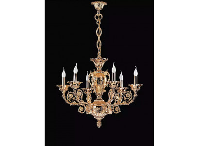 Gouden plafondlamp hanglamp woonkamer verlichting klassieke verlichting.