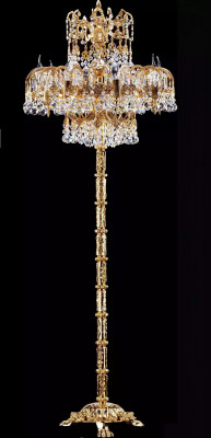 Staande lamp Woonkamer Luxe Leesarm Slaapkamer Kristal klassiek