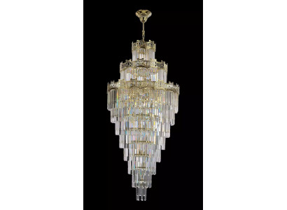 Kroonluchter stijl klassiek Luster Druppel Woonkamer Lamp Luxe 80x230
