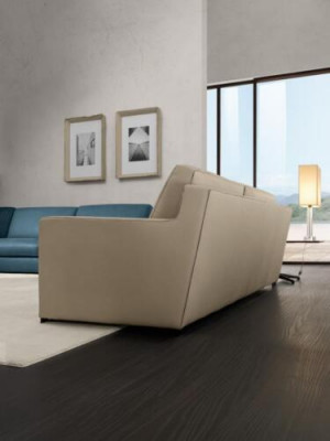 Design Textiel 3-zits Grijs Bankstel Elegant Bank Bekleding Prianera Woonkamer