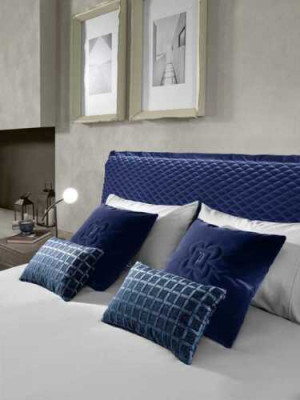 Tweepersoonsbed Bedden Bedframe Bed Hout Slaapkamer Blauw Klassiek Prianera Nieuw.
