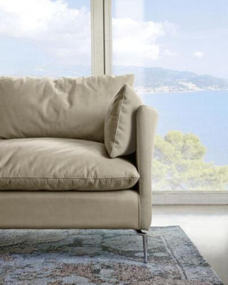 Sofa 3-zitsbank design bank driezits luxe meubels stijl leder Prianera.