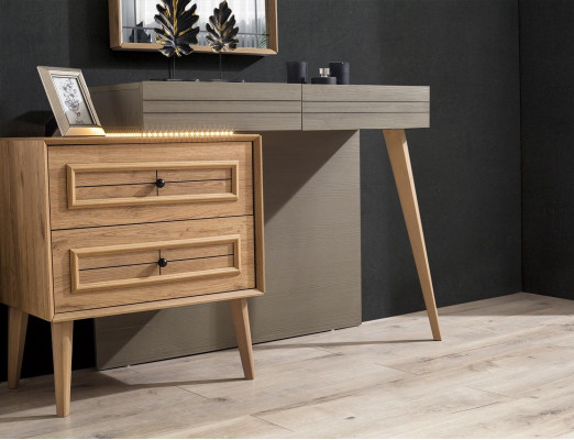 Make-up tafel met spiegel luxe slaapkamer design modern nieuw meubilair