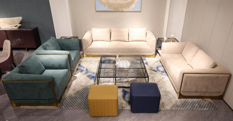 Woonkamer bankstel 3+3 zits Modern Set Design Bank Bank Meubels  Woonkamer bankstel 3+3 zits Modern Set Design Bank Meubels
