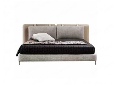 Slaapkamer Groot tweepersoonsbed stijlvol bed Hout Nieuw Luxe Modern
