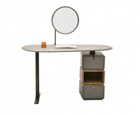Ontwerp kaptafel met spiegel Luxe slaapkamermeubels 2-delig. Dressoir