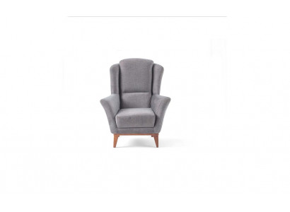 Kussen Fauteuil Designer Woonkamer Armstoel Textiel 1-Zits