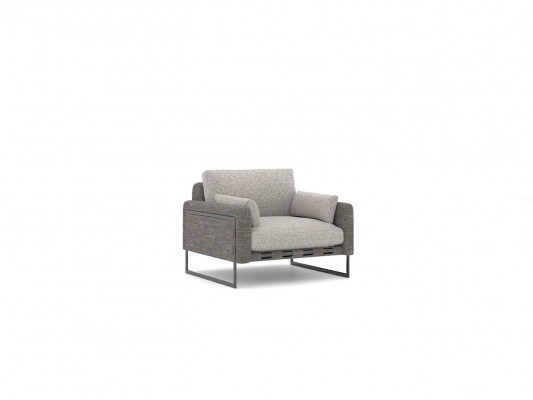 Stoel Grijs Meubels Gestoffeerde Meubels Textiel Fauteuil Modern Woonkamer Nieuw