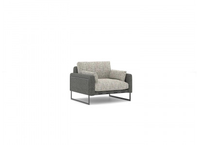 Woonkamer fauteuil Modern Design Grijs Gestoffeerde fauteuil Nieuwe Stoel Inrichting  Woonkamer fauteuil Modern Design Grijze Gestoffeerde fauteuil Nieuwe Stoel Inrichting