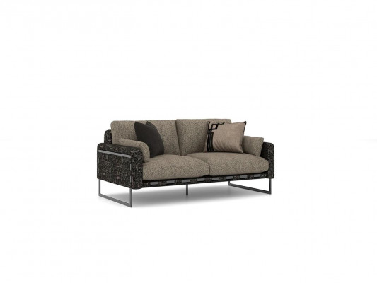Textiel Luxe Tweezitsbank Woonkamer Modern Meubilair Nieuw