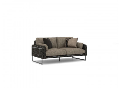 Textiel Luxe Tweezitsbank Woonkamer Modern Meubilair Nieuw