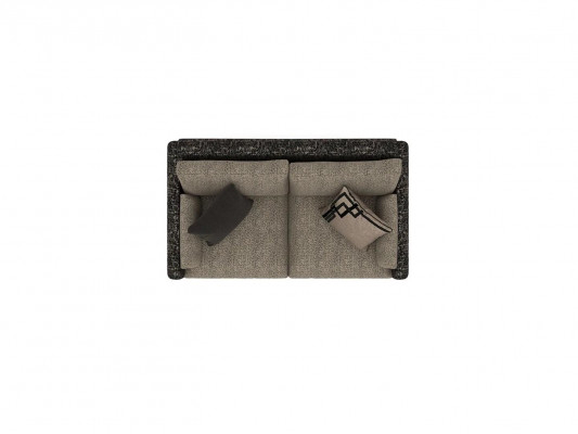 Textiel Luxe Tweezitsbank Woonkamer Modern Meubilair Nieuw