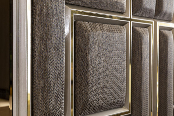 Bed Bruin Elegant Slaapkamerontwerp Mooie Luxe Tweepersoonsbedden