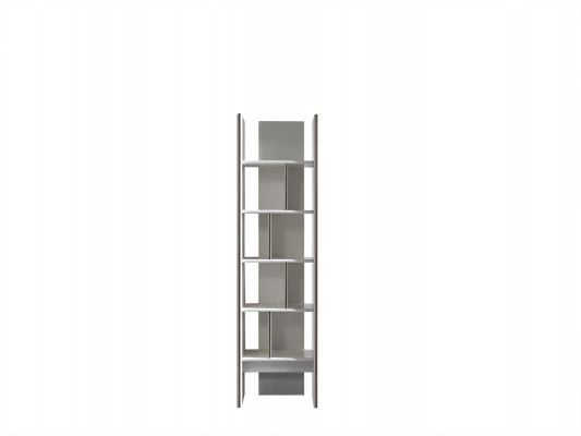 Salonkast Tv-standaard RTV Lowboard Dressoir Boekenplanken Hout Wit