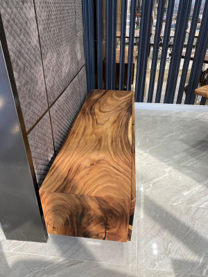 Dressoir Sideboard Ladenkast Epoxyhars Bruin Woonkamer Hout Ladenkasten