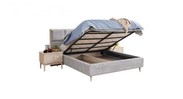 Ontwerp slaapkamer set bed + 2x nachtkastjes Luxe tweepersoonsbed
