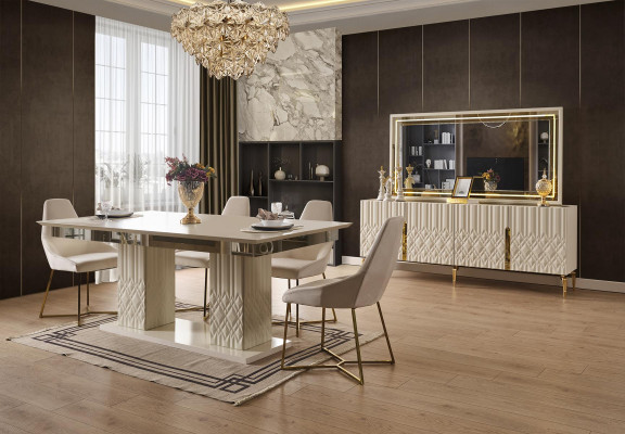Eettafel Stijl Modern Eettafel Luxe Tafel Keukentafel Nieuw