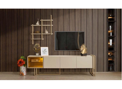 TV-laagbordschrank dressoir ladekast bijzettafelkast met plank