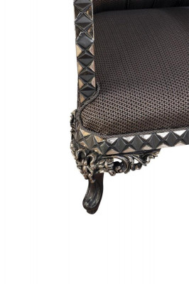 Fauteuil klassiek éénpersoons luxe fauteuil inrichting woonkamer bank 1-zits