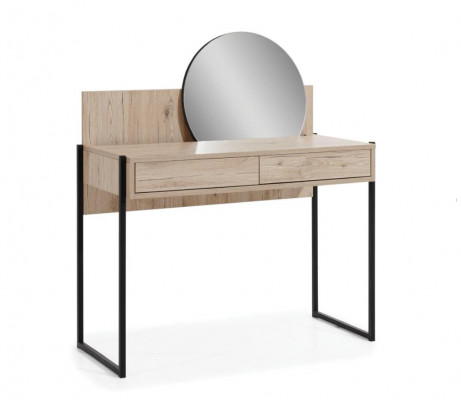 Kaptafel Beige Slaapkamer Spiegel Meubilair Ontwerp Elegant Luxe Mooi Nieuw