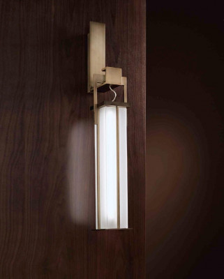 Wandlamp Woonkamer Slaapkamer Structuur in Antiek Brons Messing Afwerking Nieuw