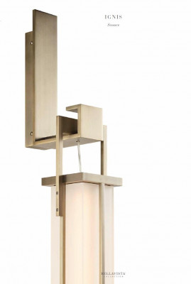 Wandlamp Woonkamer Slaapkamer Structuur in Antiek Brons Messing Afwerking Nieuw