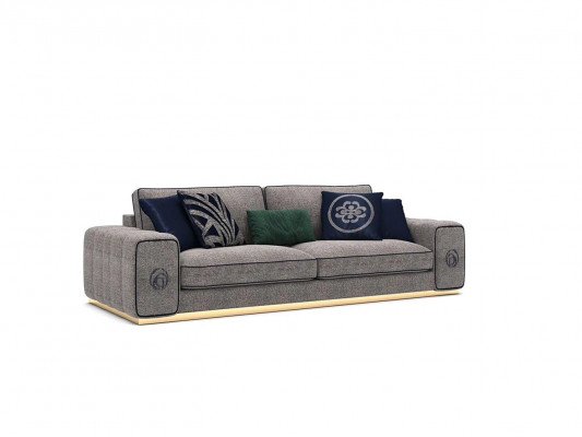 Modern Grijs Bankstel Luxe Meubels Woonkamer Inrichting Meubels