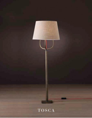 Vloerlamp bruin Staande lamp Leeslamp Vloerlamp Staande lamp nieuw Stijl Modern