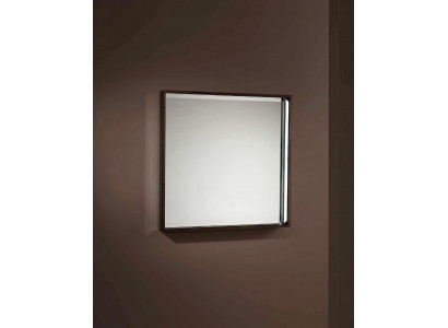 Spiegel met woonkamer wandspiegel woonkamer nieuwe framekleur bruin