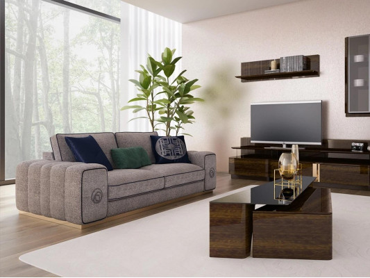 Sofa set woonkamer Compleet 5-delig bankstellen bank Modern fauteuil met salontafel