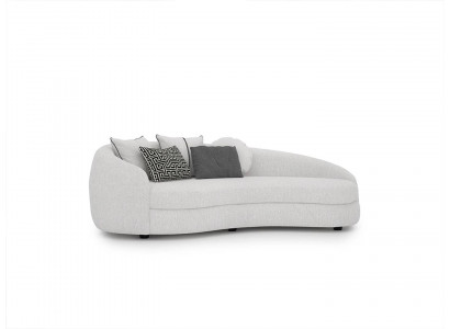 Luxe Wit Driezitsbank Moderne Meubelstof Bank Textiel Designer Inrichting