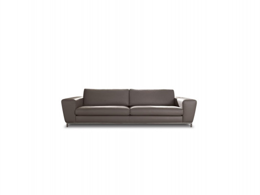 Moderne leren bankstellen Designbank Driepersoonsbank Zit Grijs Bank 3 Zit Prianera