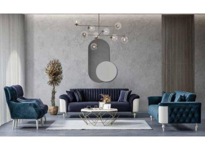 Bank Dubbele bank 2-zits Designbanken Zitkussen Stoffenbank Comfortabele bank Nieuw