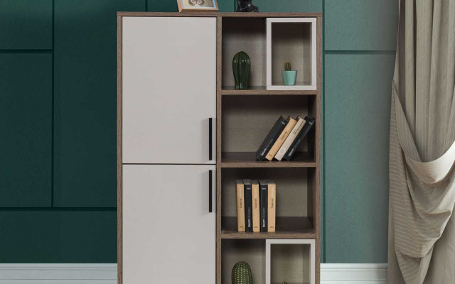 Modern wit boekenrek kinderkamer meubels ontwerper houten kasten