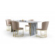 Eetkamertafel + Stoelset Set