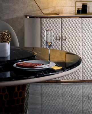 Ladenkast Kast Zijkant Laag Bord Dressoir Designer Luxe Luxe