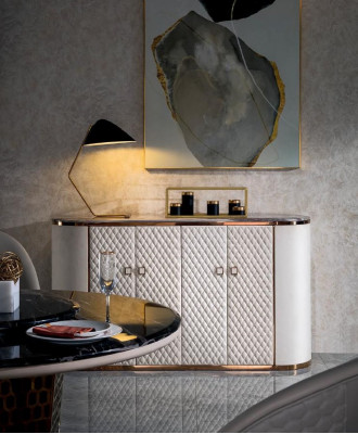 Ladenkast Kast Zijkant Laag Bord Dressoir Designer Luxe Luxe