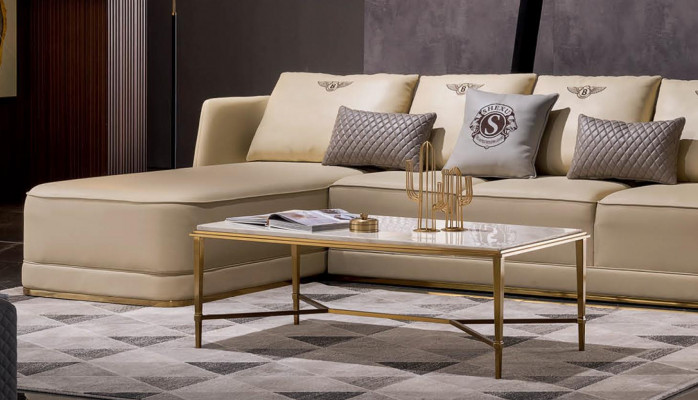 Edele designer salontafel bijzettafel bank woonkamer tafel tafels