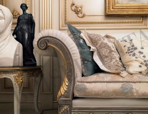 Textiel Sofa Bank Beklede Banken 3-zits Banken Art Deco Driezitter Nieuw