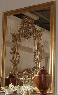 Luxe spiegel barok rococo wandspiegel Italiaanse meubels spiegelein