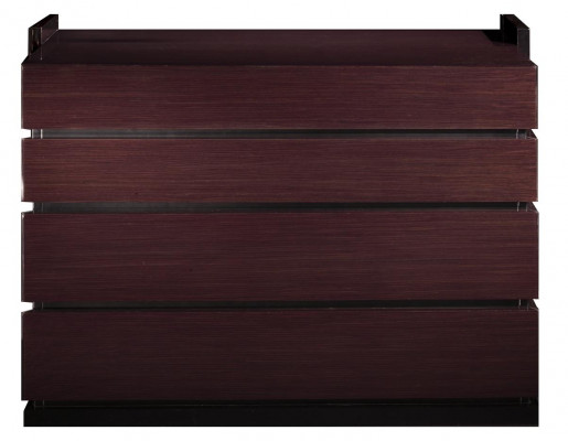 Ladekast kleur kastanje houten meubels geschikt voor de slaapkamer kamer.