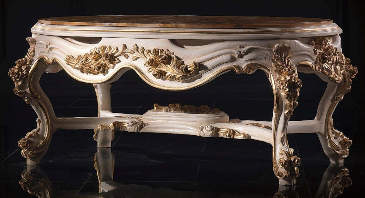 Tafels Salontafel Koffie Woonkamer Tafel Italiaanse meubels Barok Rococo Nieuw