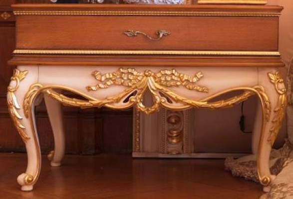 Nachtkastjes Slaapkamer Bijzettafel Massief Hout Tafels Consoles Italiaans